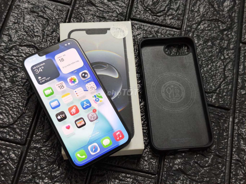 iPhone 16E 128GB Đen TGDD Bh 24/07/2026 GL. Mua bán Điện thoại tại Quận Gò Vấp Tp Hồ Chí Minh được đăng bởi Minh hình 1
