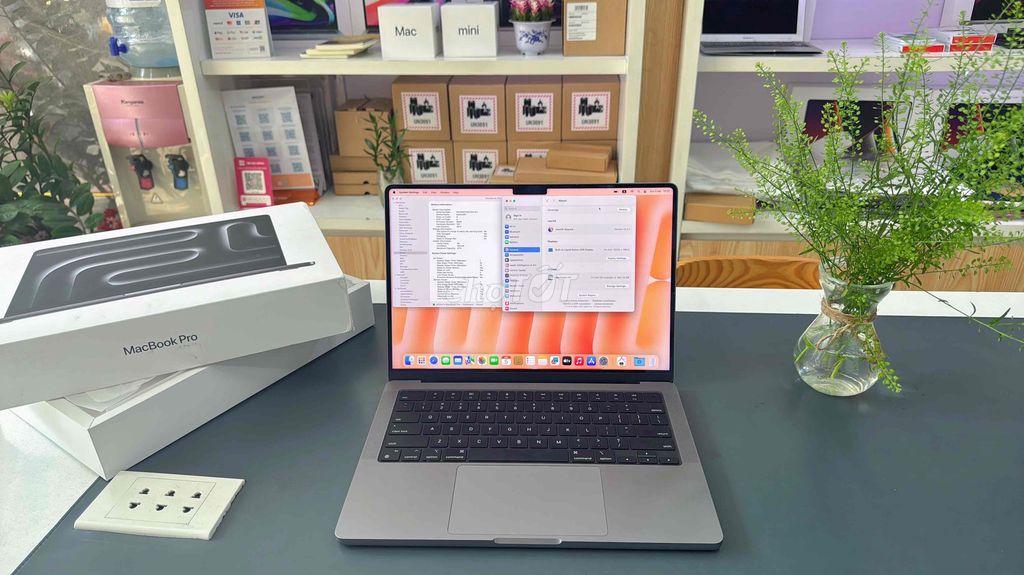 MacBook Pro 14inch Chip M3/ 8GB/512GB. Mua bán Laptop tại Quận Thanh Khê Đà Nẵng được đăng bởi Tín Phát Apple hình 1
