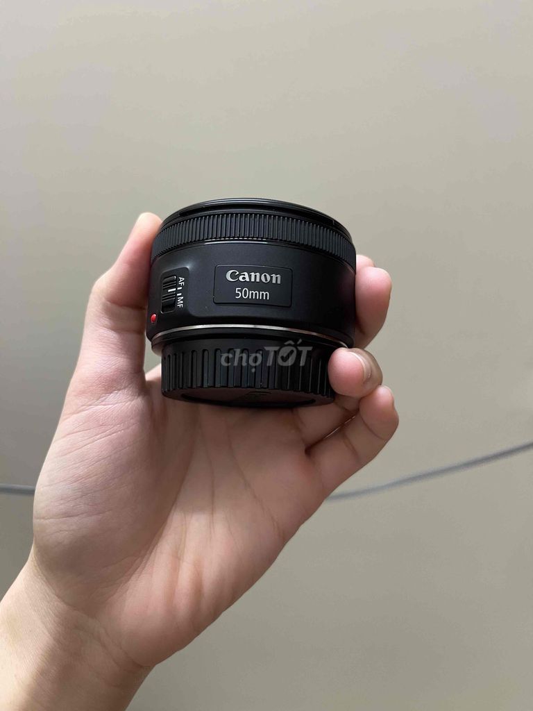 Ống kính Canon EF 50mm f1.8 Đen. Mua bán Máy ảnh, Máy quay tại Thành phố Vinh Nghệ An được đăng bởi Công hình 1