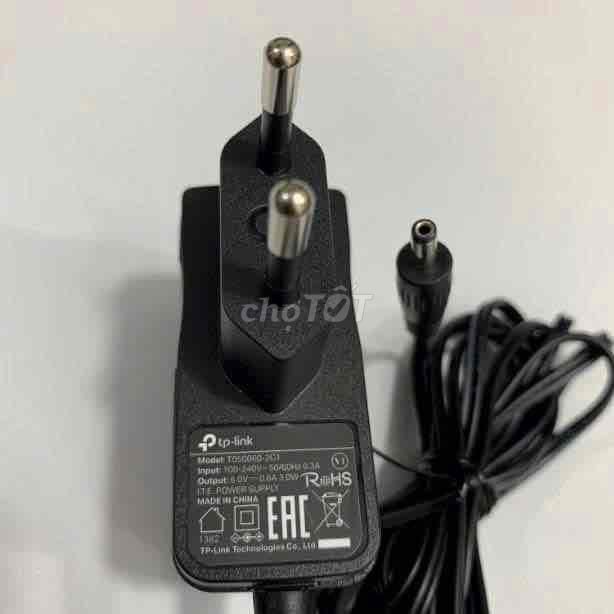 Bộ chuyển đổi nguồn TP-Link T050060-2C1 Đen. Mua bán Phụ kiện (Màn hình, Chuột...) tại Quận Gò Vấp Tp Hồ Chí Minh được đăng bởi Vi Tính MAI KHANH hình 1