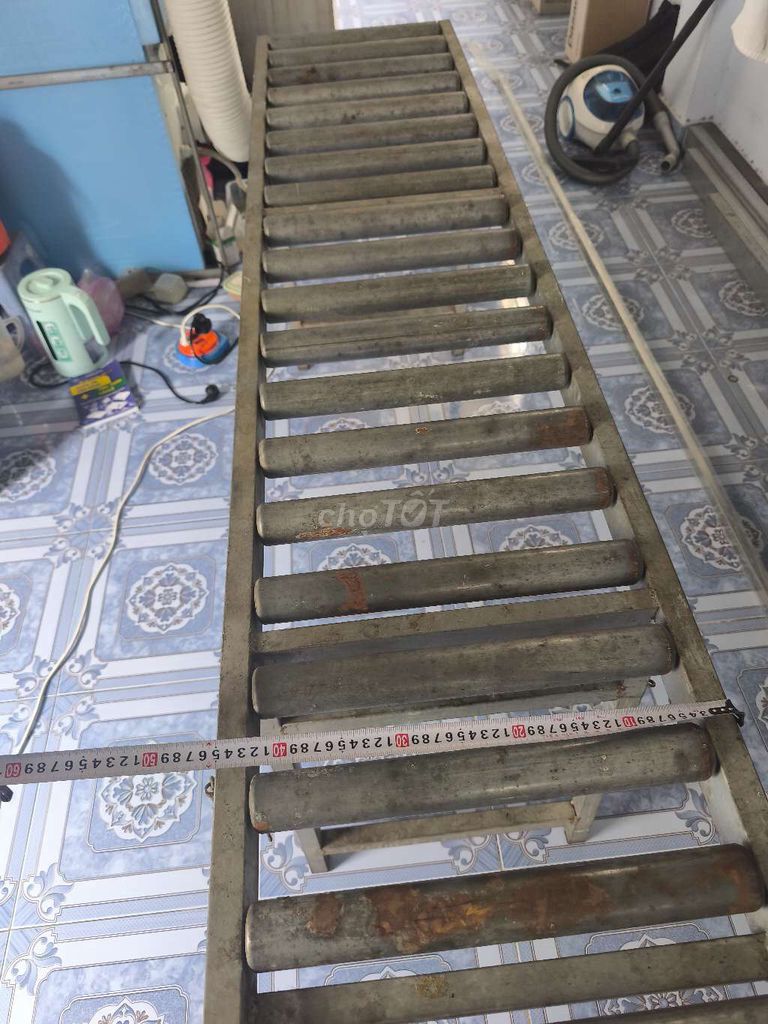 Băng tải con lăn chân gấp gọn. Mua bán Đồ chuyên dụng, Giống nuôi trồng tại Quận Tân Bình Tp Hồ Chí Minh được đăng bởi Trí Cường hình 1