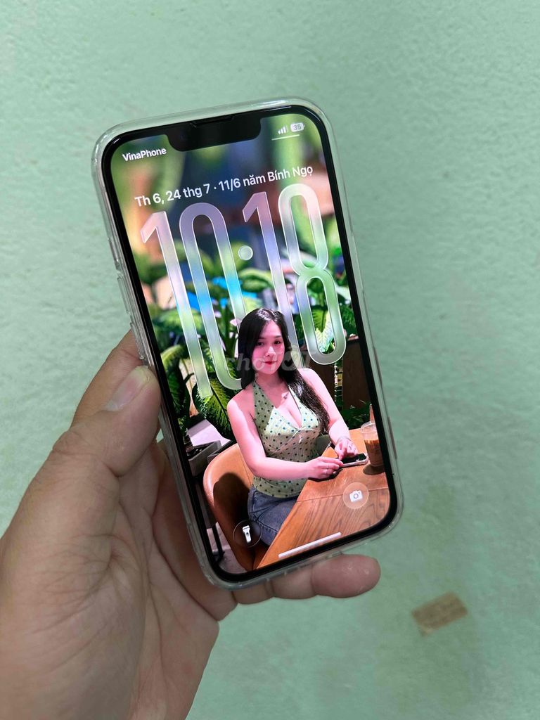Apple iPhone 13 128GB Hồng Quốc Tế Việt Nam! 99%. Mua bán Điện thoại tại Quận Thanh Khê Đà Nẵng được đăng bởi lê văn kiếm hình 1