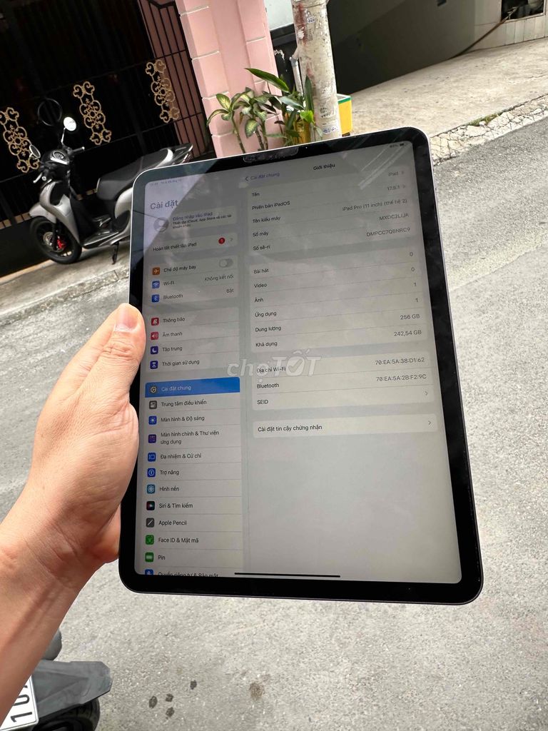 ipad pro 2020 256g wifi rin chuẩn