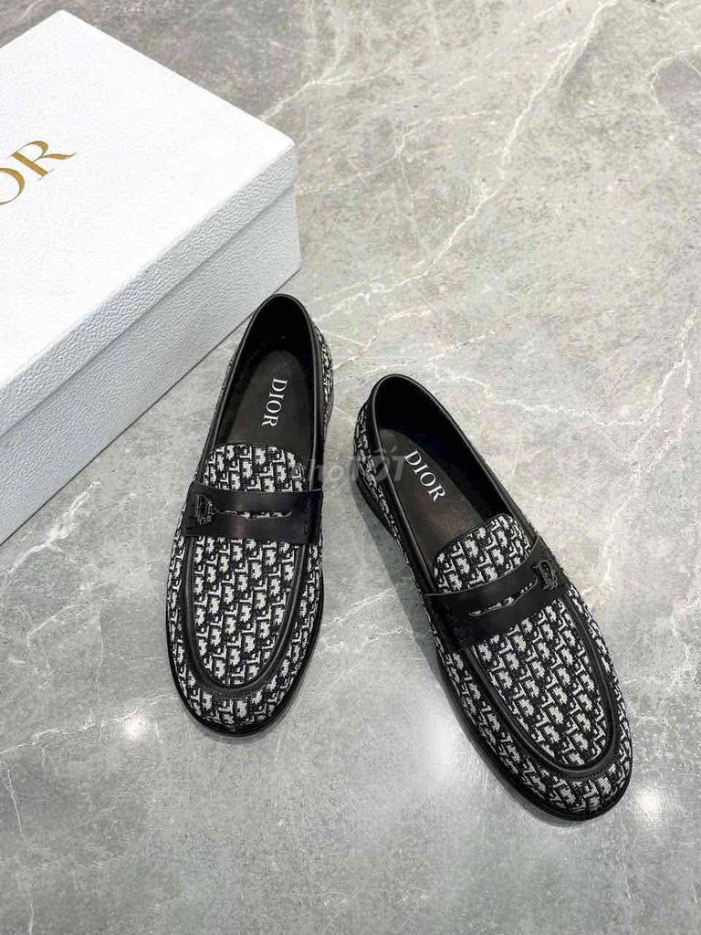 Giày Loafer Dior LA Full Hoạ Tiết