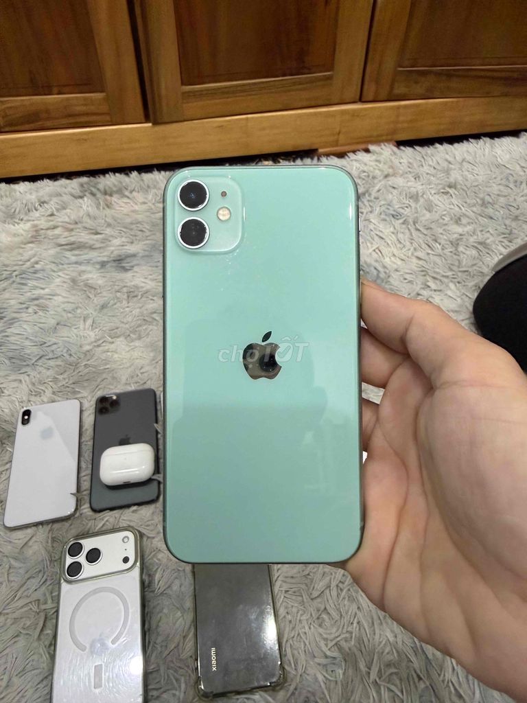 Apple iPhone 11 128GB Xanh. Mua bán Điện thoại tại Quận Ninh Kiều Cần Thơ được đăng bởi Điện Thoại Cỏ Cần Thơ  hình 1