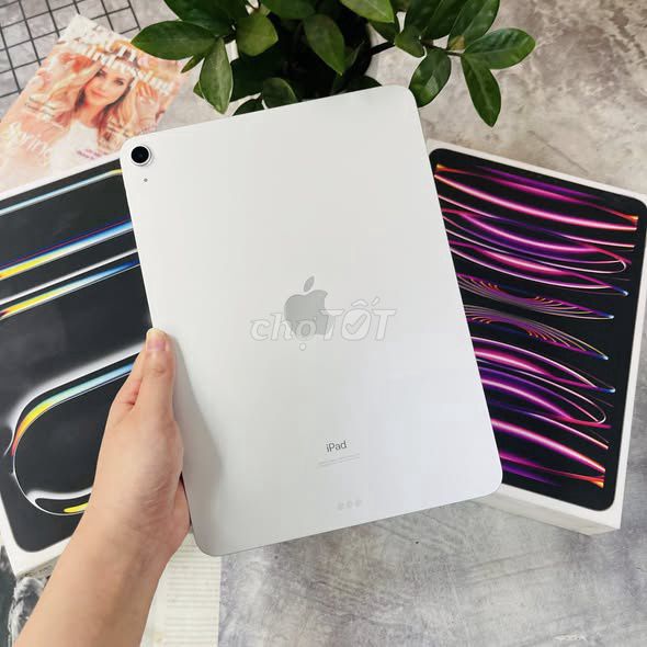 Apple iPad Air 4 64GB Trắng 99%. Mua bán Máy tính bảng tại Quận Ba Đình Hà Nội được đăng bởi Hội Đồ Điện Tử hình 1