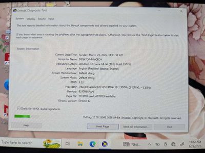 Laptop mini One mix 1s Celeron 7 inch 8GB/256GB