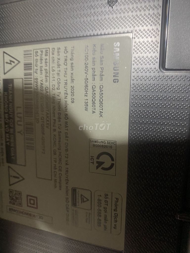 Smart Tivi QLED Samsung 4K 50 inch (QA50Q60)