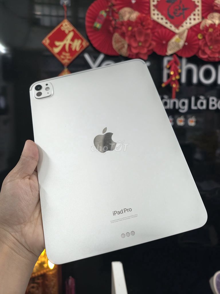 Apple iPad Pro M4 11 inch 512GB Bạc 99% chính hãng. Mua bán Máy tính bảng tại Quận Hải Châu Đà Nẵng được đăng bởi Your Phone hình 1