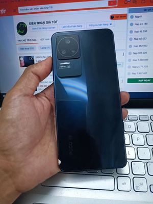 XIAOMI POCO F4 8GB.128GB PIN 4500 SNAP 870 ZIN ĐẸP