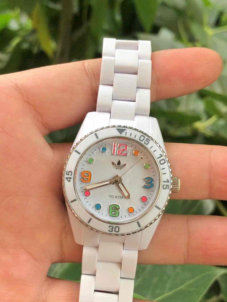 Đồng hồ Adidas nữ Trắng tinh khôi độ mới cao. Mua bán Đồng hồ tại Quận Tân Bình Tp Hồ Chí Minh được đăng bởi Đạt Độc Đáo hình 1
