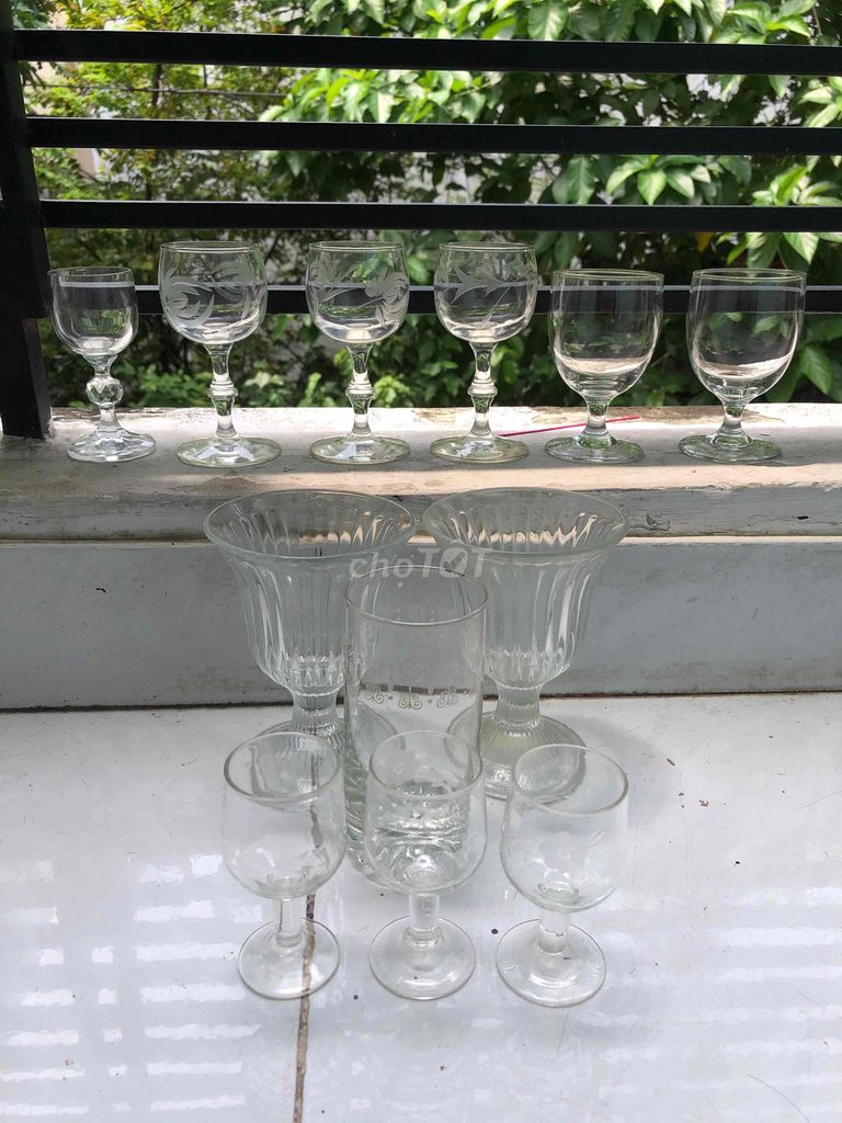 Bộ ly Thủy tinh 12 cái phong cách Cổ xưa. Mua bán Dụng cụ nhà bếp tại Quận Gò Vấp Tp Hồ Chí Minh được đăng bởi Công hình 1