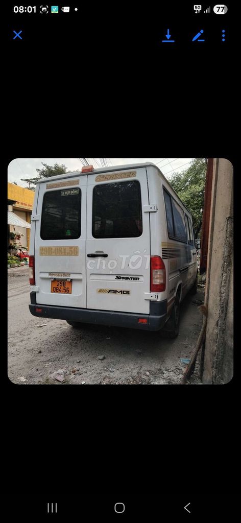 Mercedes-Benz Sprinter 2005 313 CDI. Mua bán Phương tiện khác tại Thành phố Thuận An Bình Dương được đăng bởi Trịnh Văn Viên hình 2