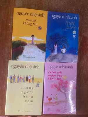 Combo 4 sách Nguyễn Nhật Ánh nguyên seal- freeship