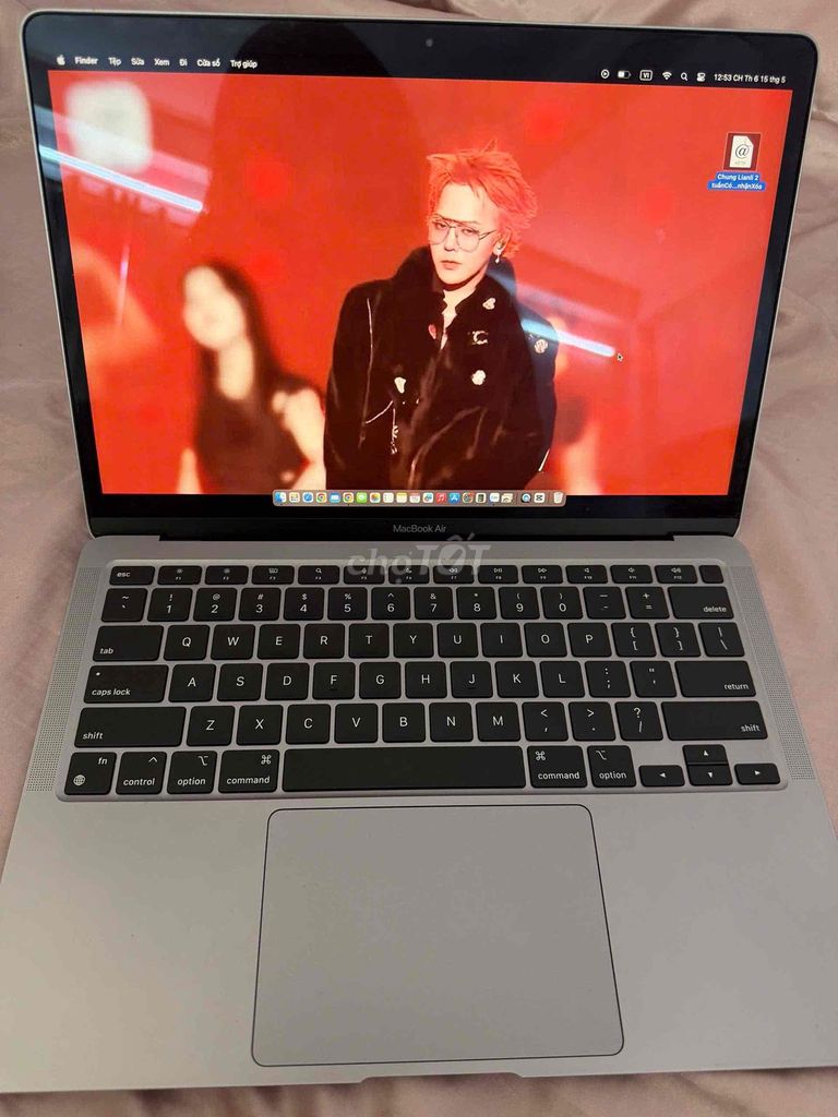 Apple MacBook Air M1 13.5 inch Xám. Mua bán Laptop tại Quận Tân Phú Tp Hồ Chí Minh được đăng bởi Đức Gin Koi hình 1