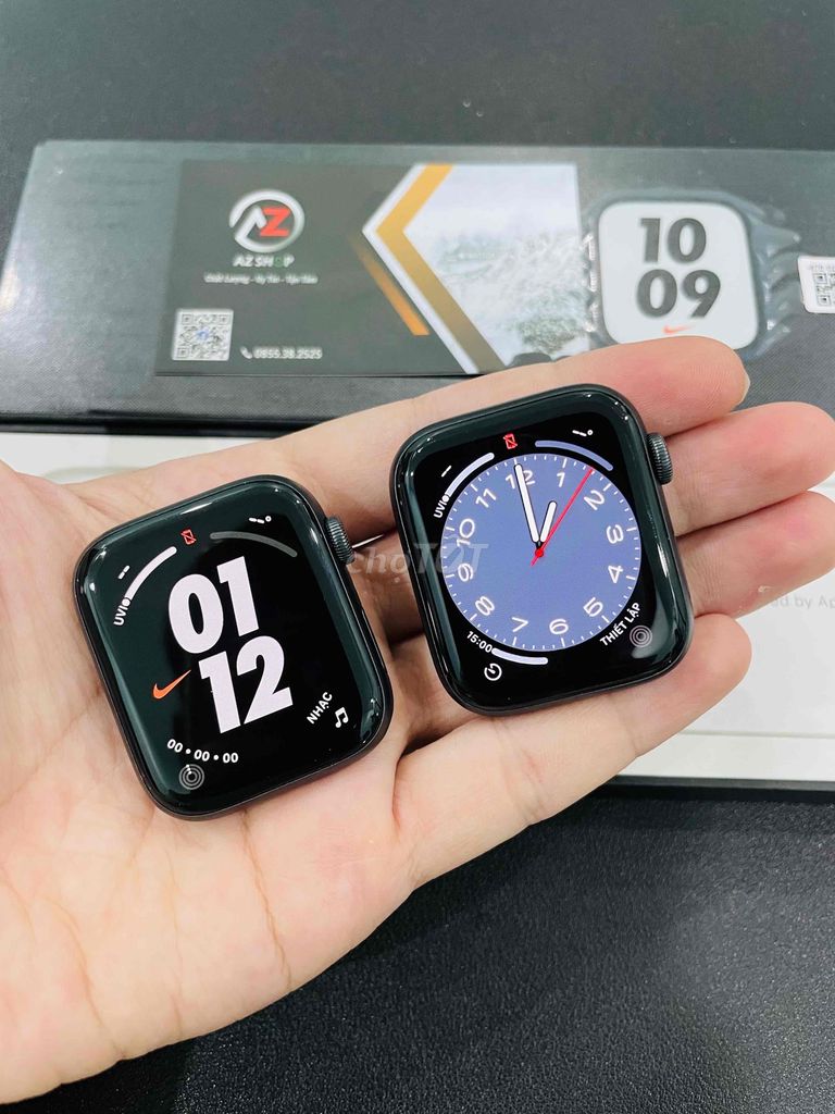 Apple Watch SE1/44 nhôm đen ESIM đẹp keng