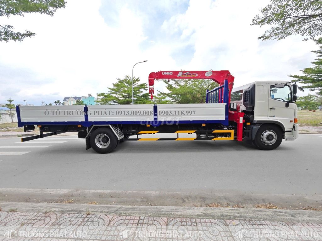 Bán Xe Cẩu Hino 8 Tấn Euro5 thùng dài 8.1m và 6.6m. Mua bán Xe tải, xe ben tại Quận 12 Tp Hồ Chí Minh được đăng bởi Mr Thành hình 4