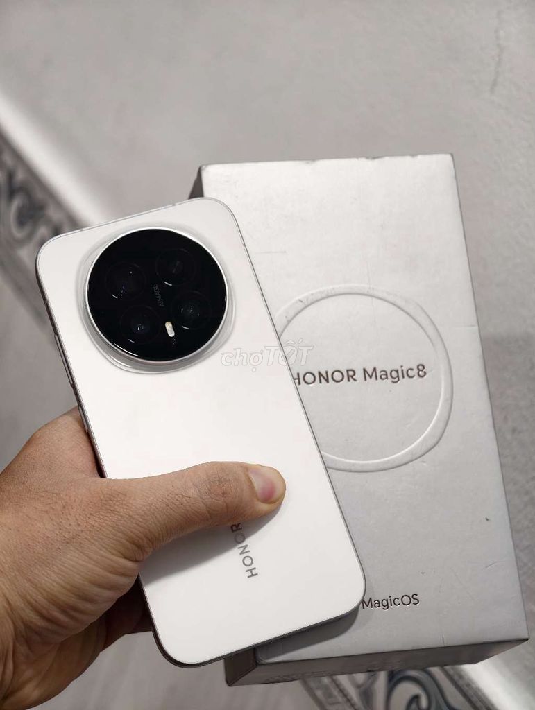 Honor Magic 8 12GB/512GB Trắng. Mua bán Điện thoại tại Quận Gò Vấp Tp Hồ Chí Minh được đăng bởi TP Store Chuyên IPhone Samsung hình 1