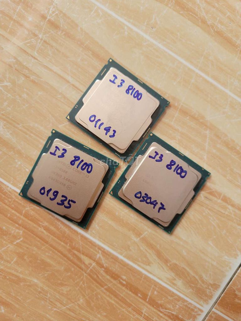 SẴN SL CPU I3 8100 GIÁ CHỈ 550K CHIP ĐẸP