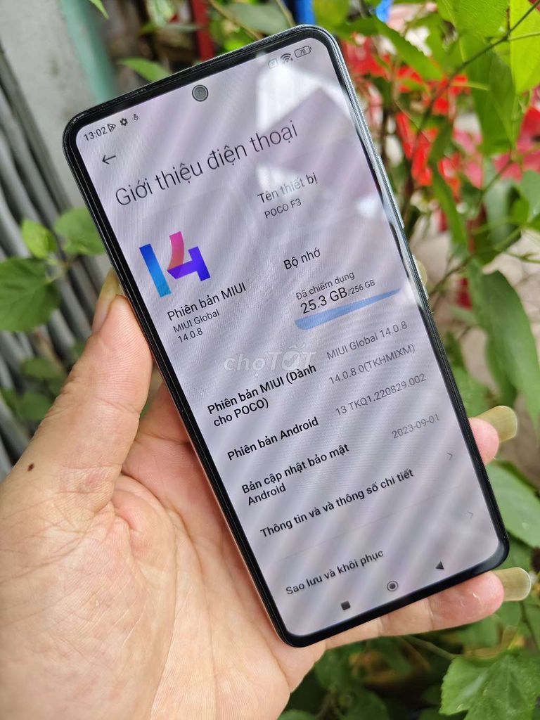 POCO F3 8GB/256GB Trắng Đã sử dụng. Mua bán Điện thoại tại Quận Bình Tân Tp Hồ Chí Minh được đăng bởi nguyễn sang  hình 1