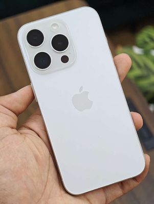 🍎IPHONE 15PRO 128GB TRẮNG ĐẸP NGUYÊN BẢN 98% P91