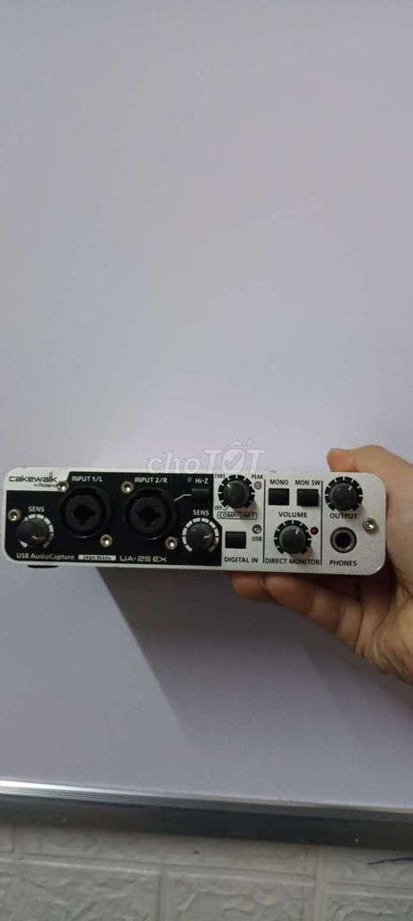 Soundcard kiêm DAC Roland Edirol UA-25EX. Mua bán Tivi, Âm thanh tại Thành phố Nam Định Nam Định được đăng bởi Nguyễn Tuấn Anh hình 1