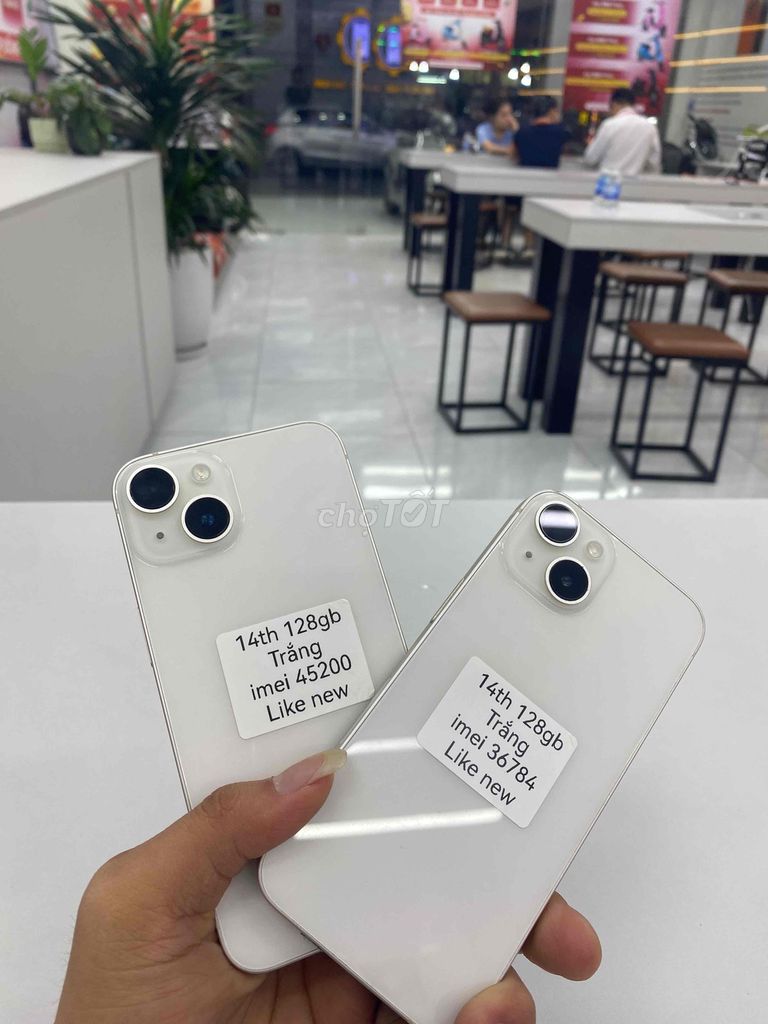 iPhone 14 128GB Trắng Like new. Mua bán Điện thoại tại Thành phố Thuận An Bình Dương được đăng bởi H Phone táo chất thuận an hình 1