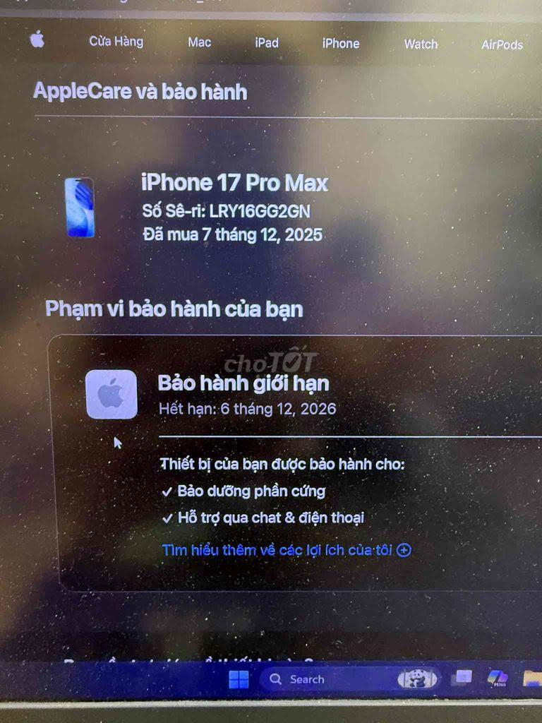 17 Pro Max 256GB Xanh còn BH 12/2026. Mua bán Điện thoại tại Quận Nam Từ Liêm Hà Nội được đăng bởi Tú hình 1