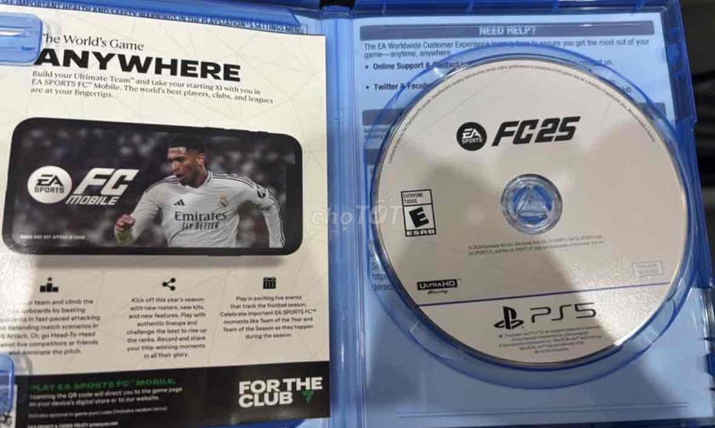 Trò chơi điện tử FC 25 PS5 Đã sử dụng. Mua bán Thiết bị chơi game tại Thành phố Đà Lạt Lâm Đồng được đăng bởi Nhật Khôi hình 1