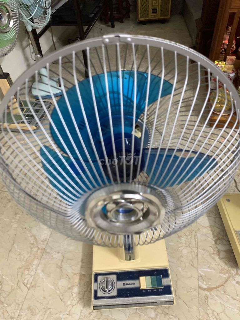 Quạt đứng National 85cm 30cm 100V màu Kem Xanh. Mua bán Quạt tại Thành phố Thái Bình Thái Bình được đăng bởi BÙI QUANG FB hình 1