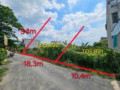(Phát Mại) đất phân lô 2 mặt tiền 1.543m2 Full thỗ cư. Mua bán đất tại Quận 12 Tp Hồ Chí Minh được đăng bởi Phúc Võ BĐS Thanh Lý  