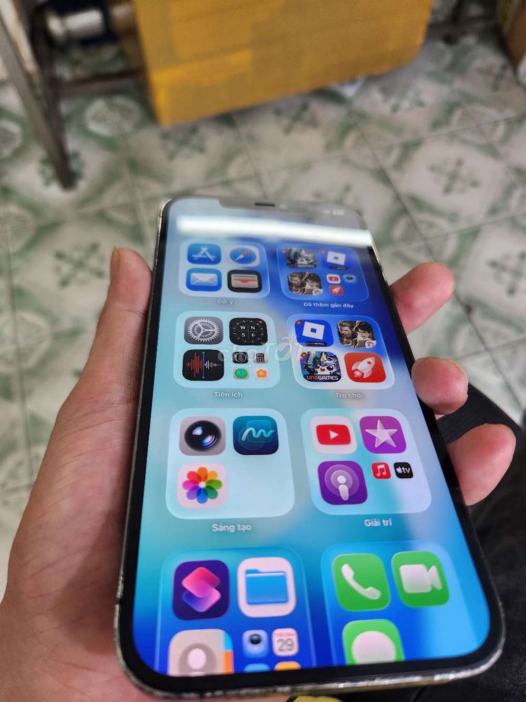 iPhone 12 Pro Max 128GB Đen Đã dùng. Mua bán Điện thoại tại Thành phố Mỹ Tho Tiền Giang được đăng bởi Dương thái bình hình 1