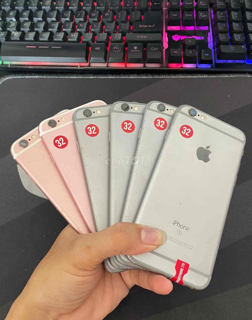 THANH LÝ 6s 32gb quốc tế, máy zin, còn vân tay đủ. Mua bán Điện thoại tại Quận Thanh Khê Đà Nẵng được đăng bởi An Trang hình 1