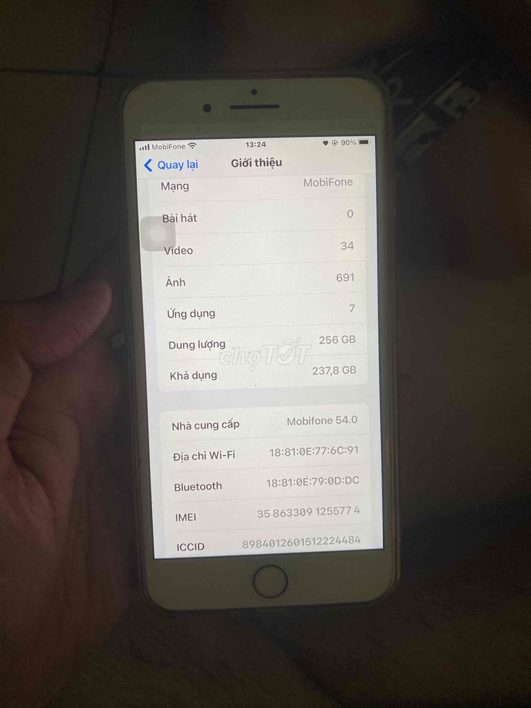Apple iPhone 8 Plus 256GB Vàng. Mua bán Điện thoại tại Quận 3 Tp Hồ Chí Minh được đăng bởi bảo hình 1