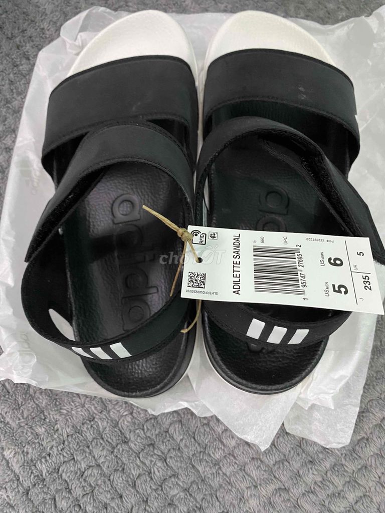 Dép Adidas Adilette Sandal chính hãng đen mới 100%