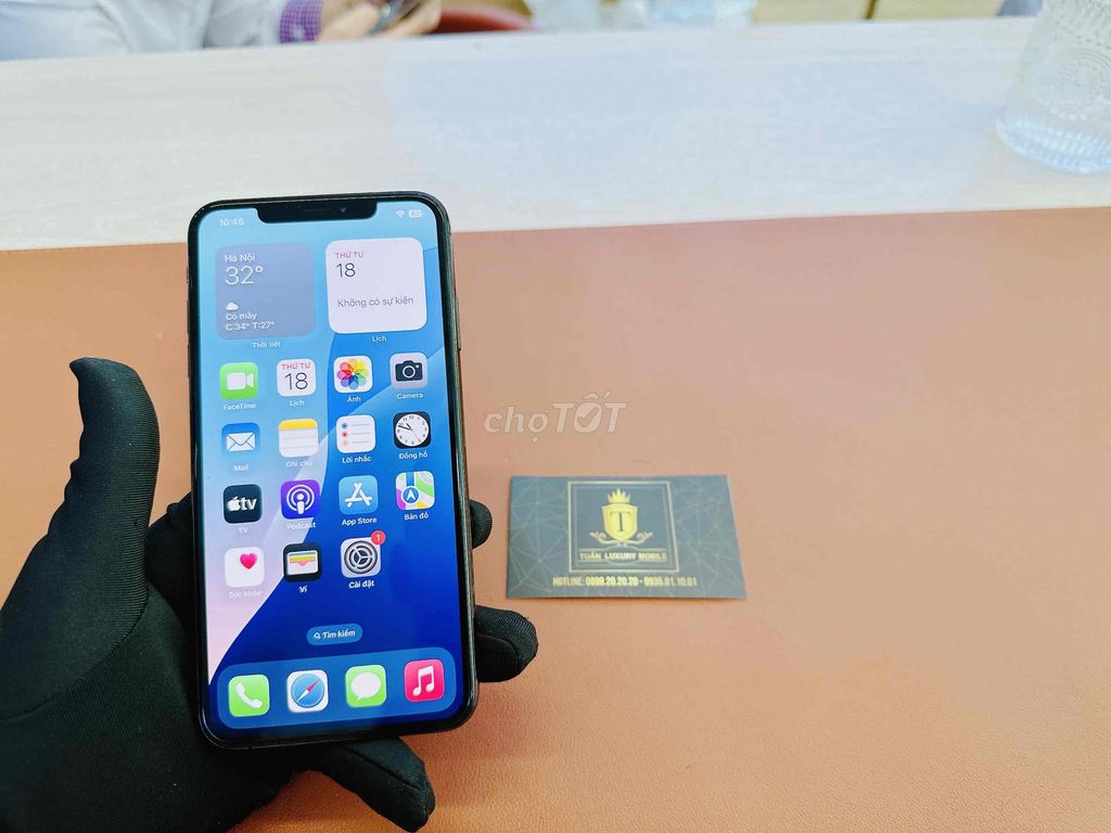 iPhone XS Max 64G quốc tế nguyên zin giá siêu tốt. Mua bán Điện thoại tại Quận Hải Châu Đà Nẵng được đăng bởi Hoàng Anh Tuấn hình 1