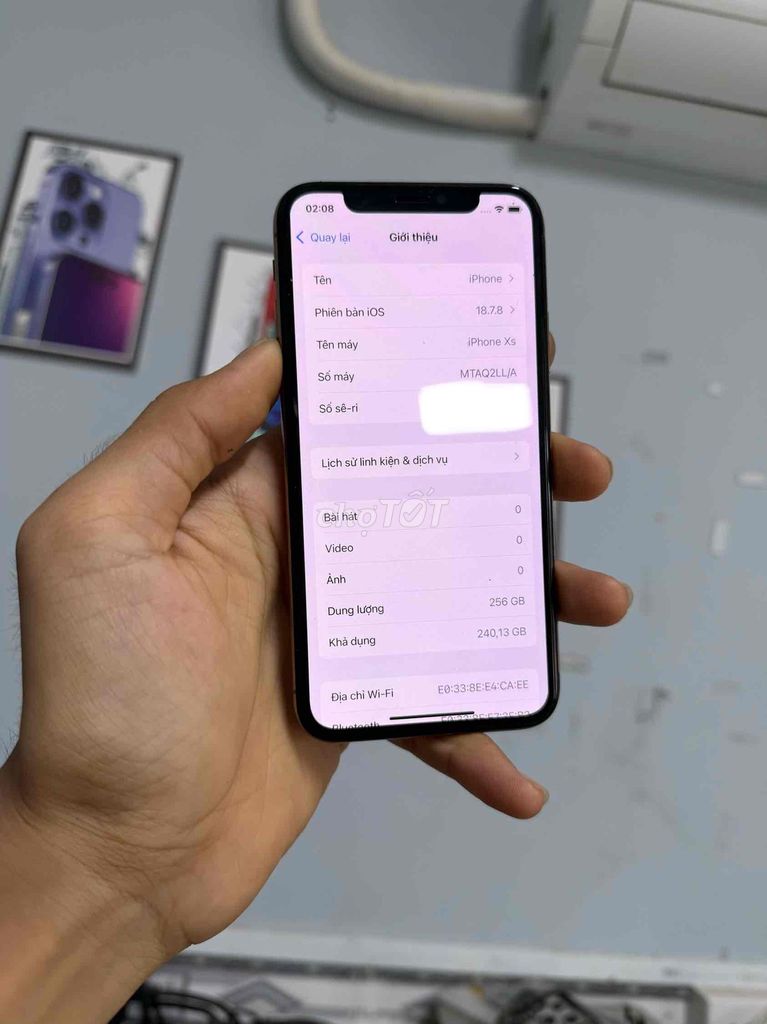 Apple iPhone XS 256GB Vàng Đã qua sử dụng. Mua bán Điện thoại tại Huyện Châu Thành Đồng Tháp được đăng bởi Điện Thoại Giá Tốt hình 1
