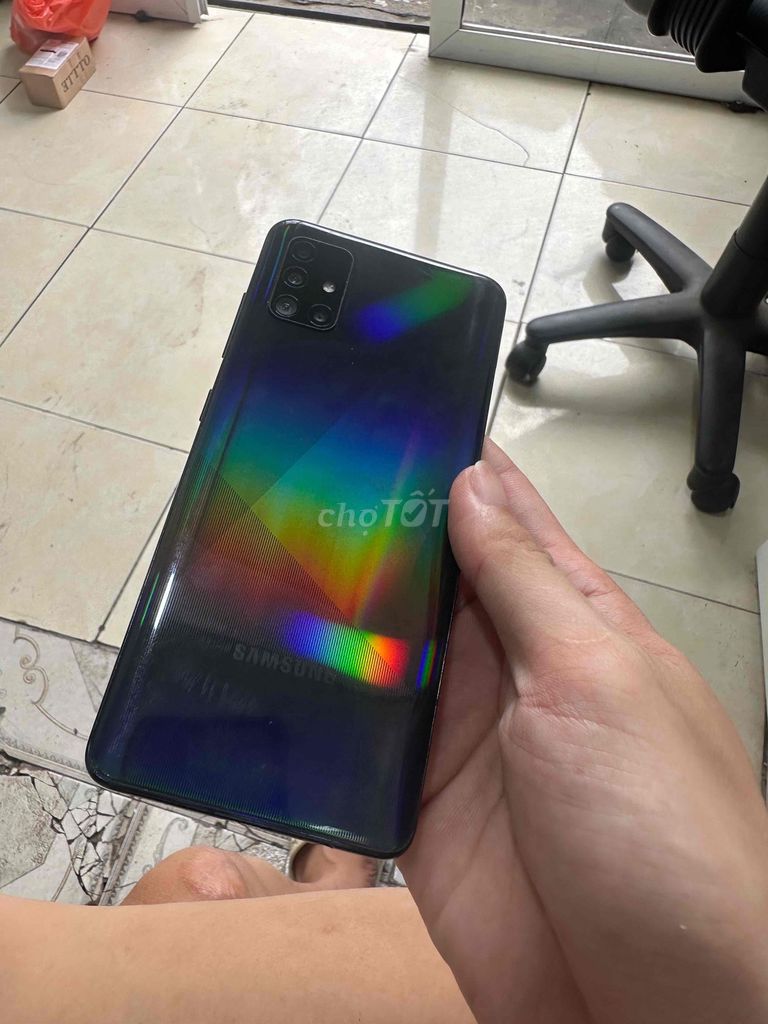 Samsung A51 128GB Đen. Mua bán Điện thoại tại Quận Hoàng Mai Hà Nội được đăng bởi Đông Trương hình 1