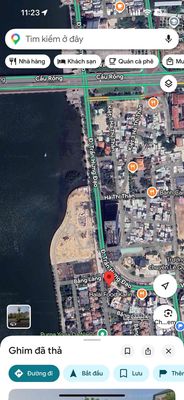 Cho thuê lâu dài lô đất 320m ngang 15m MT Trần Hưng Đạo ngay Cầu Rồng