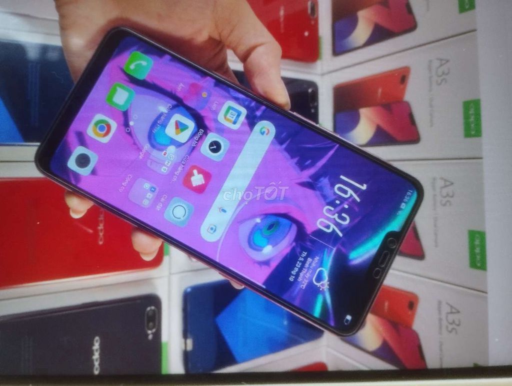 Oppo A3S pin trâu. Mua bán Điện thoại tại Thành phố Buôn Ma Thuột Đắk Lắk được đăng bởi DO MANH CUONG hình 1