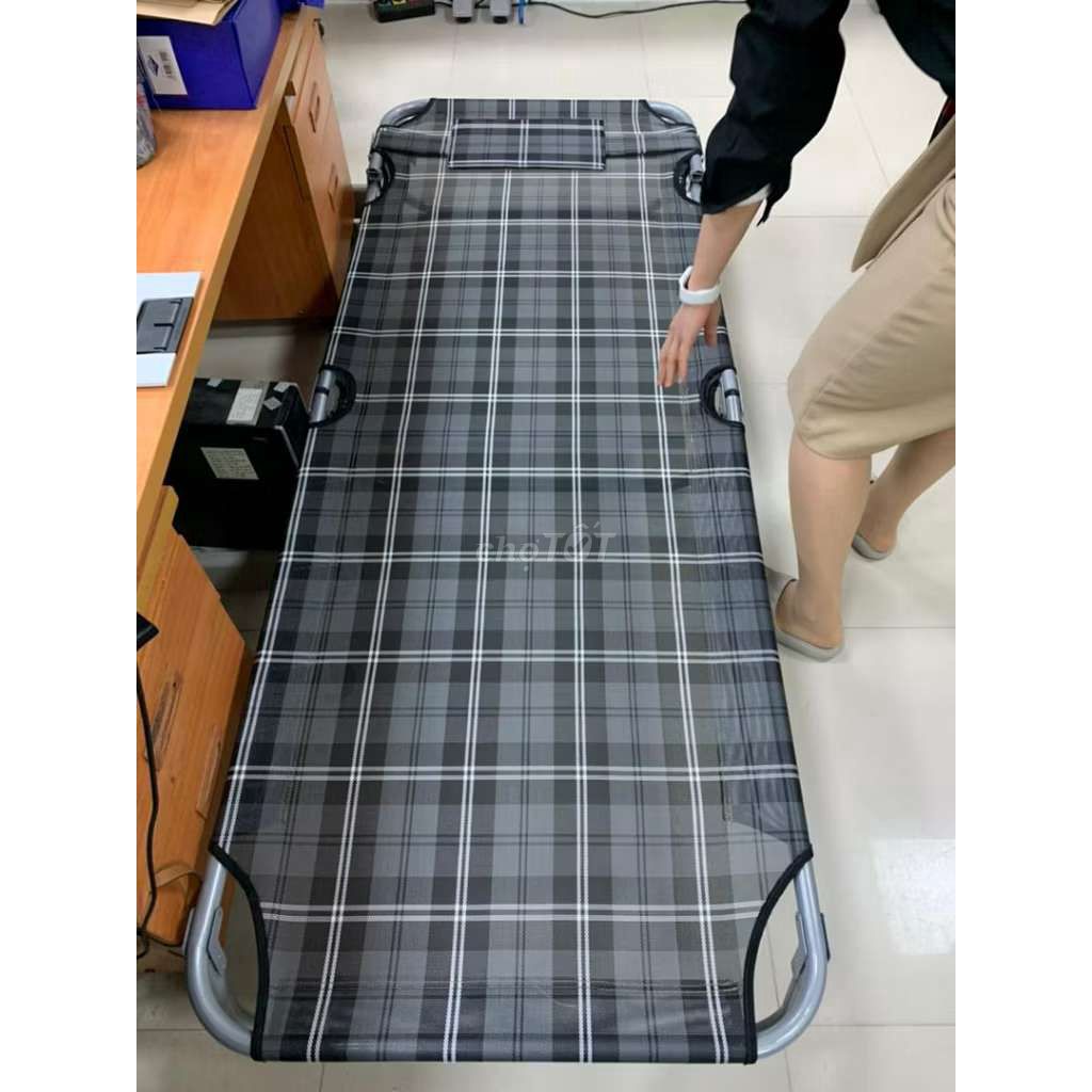 Giường xếp Khung thép Vải . Mua bán Giường, chăn ga gối nệm tại Quận Cẩm Lệ Đà Nẵng được đăng bởi Ngọcn shop hình 1