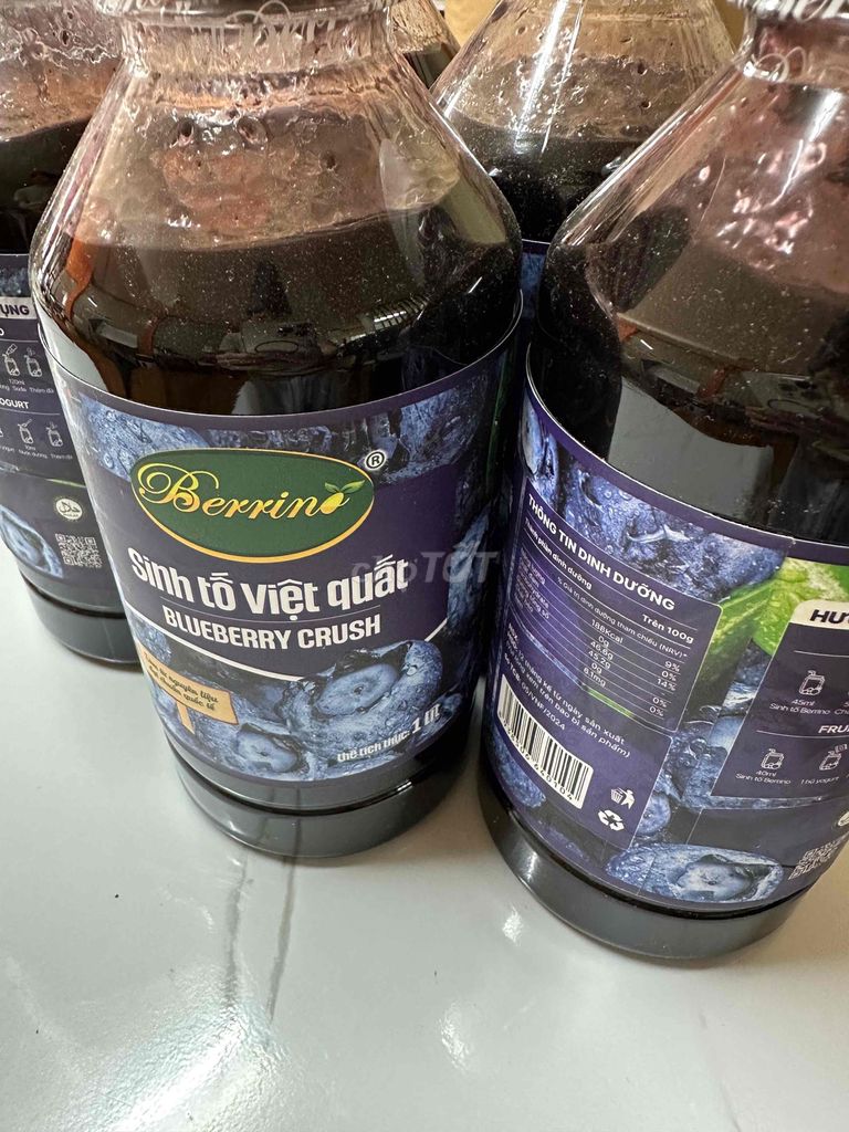 Mứt Berino Việt Quất 1 lít. Mua bán Đồ ăn, thực phẩm và các loại khác tại Thành phố Đà Lạt Lâm Đồng được đăng bởi Hoàng Duy hình 1