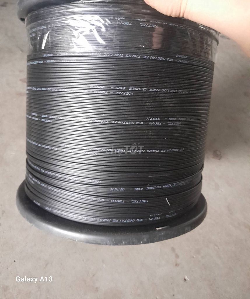 Cáp quang Viettel Đen 1000M. Mua bán Phụ kiện (Màn hình, Chuột...) tại Huyện Lập Thạch Vĩnh Phúc được đăng bởi LUZAE MEN hình 1