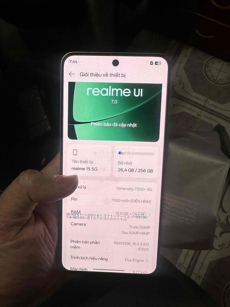 Realme 15 5G 256GB Hồng. Mua bán Điện thoại tại Quận Hoàng Mai Hà Nội được đăng bởi Cường Lê hình 1