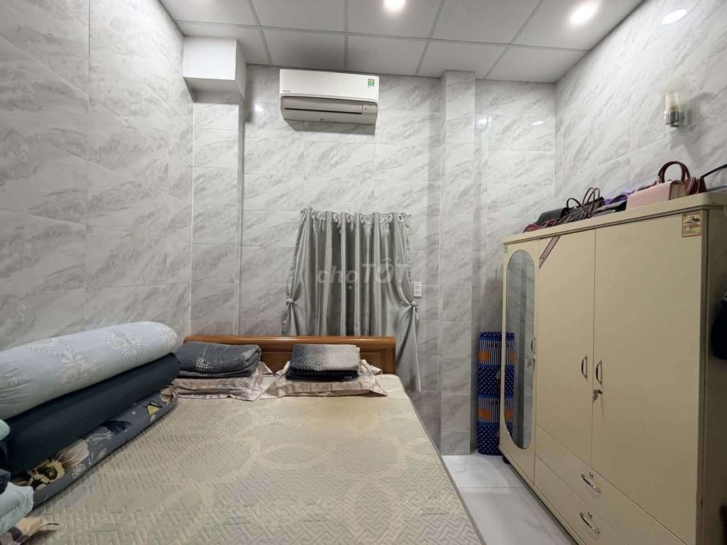 Дом 3м в ширину, Nguyễn Thiện Thuật Bình Thạnh, пл. 24м2, аллея 3м, около 4 млрд
