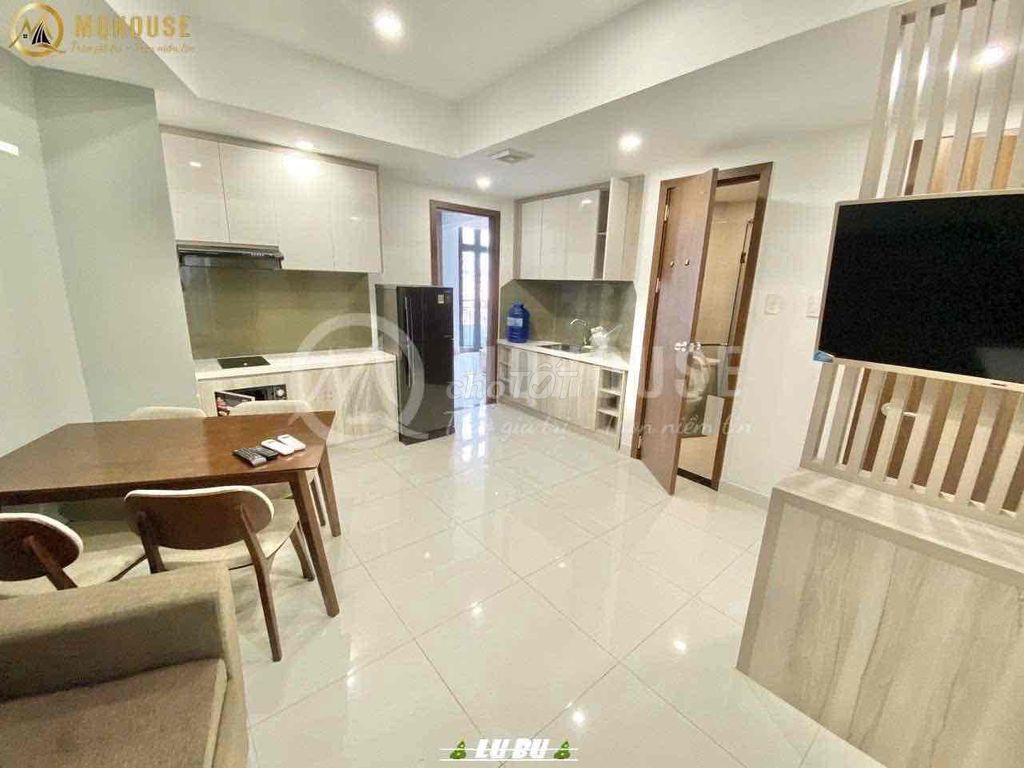 🏡1PN 1PK Tách Bếp, Ban Công, 50m2, Thang Máy Gần Chợ Bà Chiểu Giáp Q1