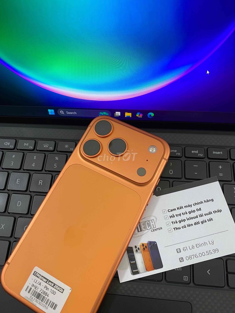 iPhone 17 Pro 256GB Cam 99% lock 2 sim. Mua bán Điện thoại tại Quận Thanh Khê Đà Nẵng được đăng bởi Itech ĐN hình 1