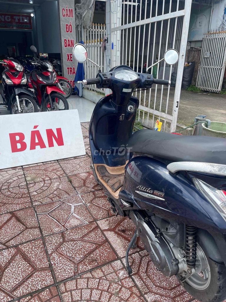 SYM Attila Fi 2013 Xanh Đỏ. Mua bán Xe máy tại Quận Cái Răng Cần Thơ được đăng bởi CẦM ĐỒ TRUNG TÍN  hình 7