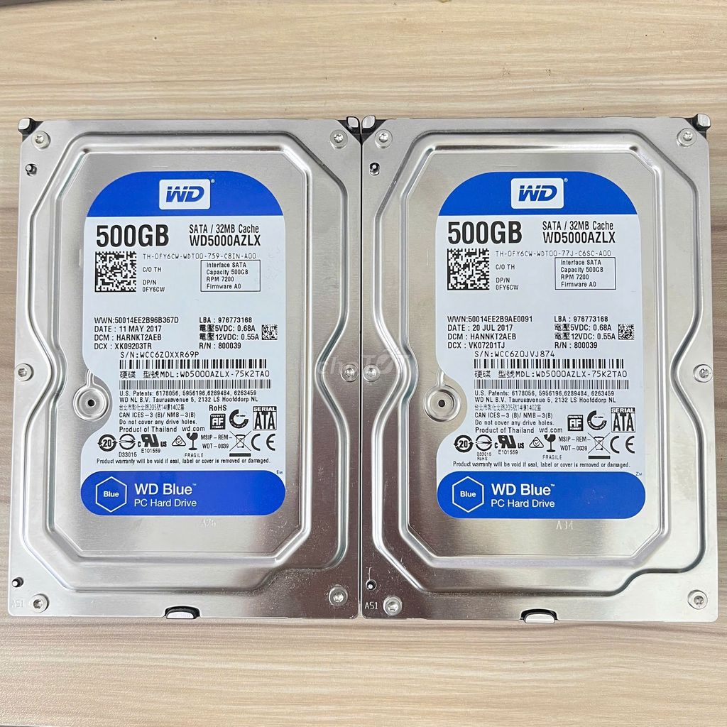 Ổ cứng máy bàn HDD WD 500GB hàng tháo máy . Mua bán Linh kiện (RAM, Card...) tại Quận 10 Tp Hồ Chí Minh được đăng bởi Kim Ngân hình 1