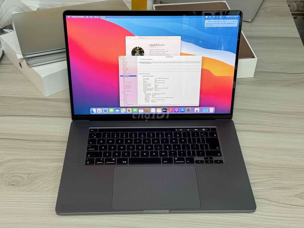 Macbook Pro 2019 - 16 inch i9 - Ram 64 GB - 1 TB